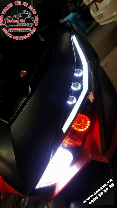Độ đèn Led Audi Click Thái - Vario